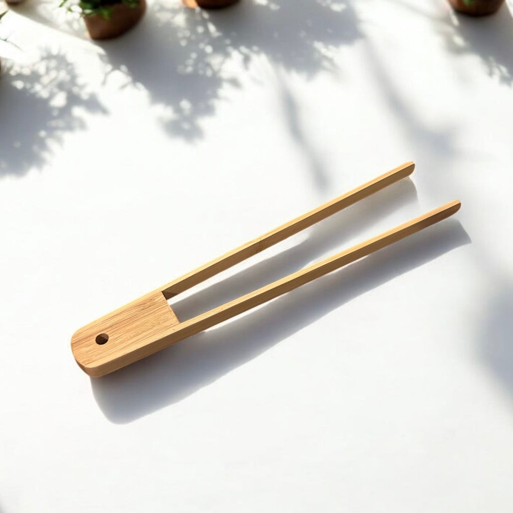 Bamboo Sleek Tong 10"