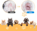 Mcbazel Pet Micro Precision Trimmer, Multifunctional Pet Hair Trimmer Waterproof Rechargeable Shaver with LED Light for Paws Eyes Ears Face Buttocks for Small Dogs and Cats，50dB Quiet Shave.