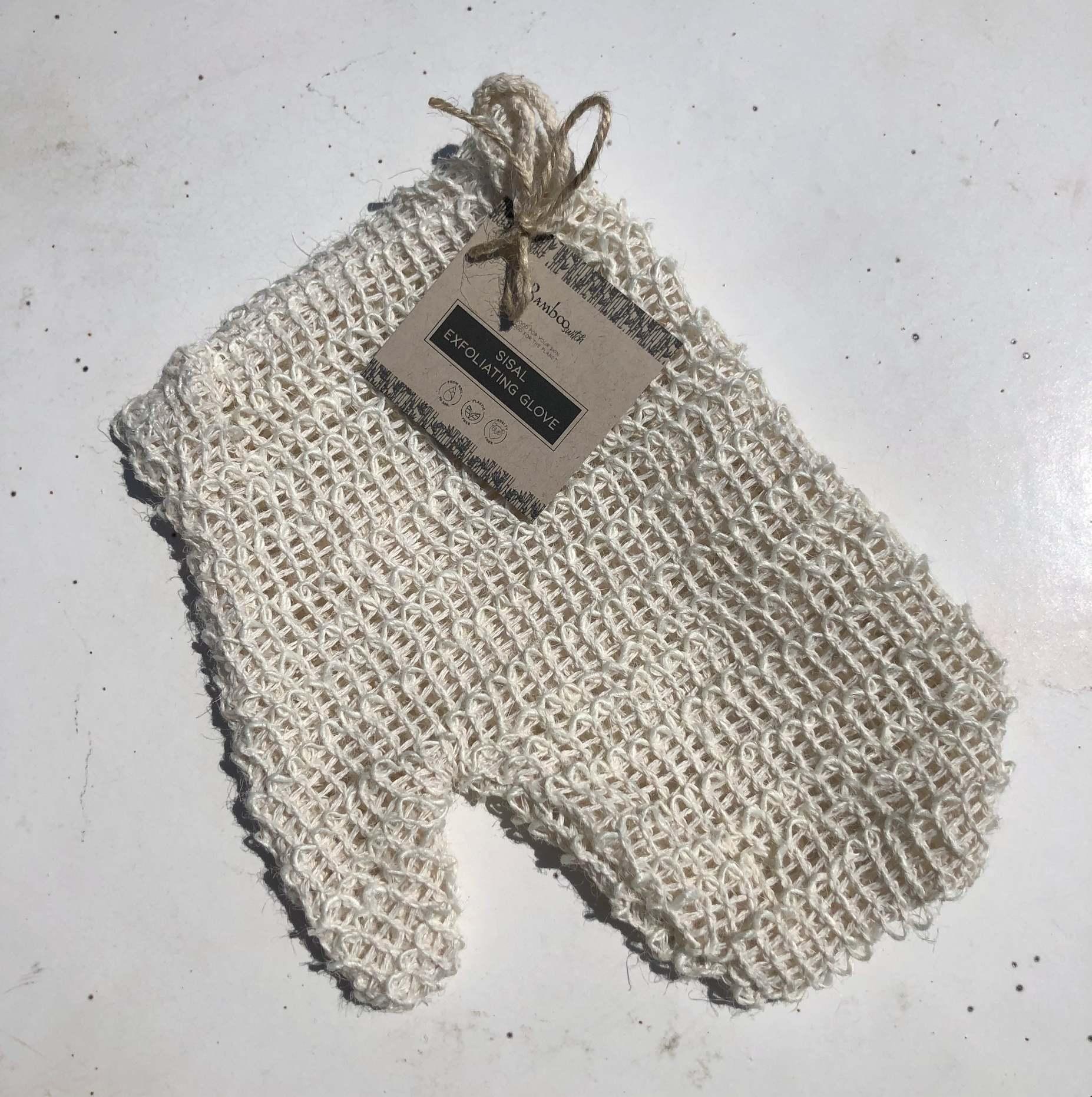 Bamboo Switch - Sisal Exfoliating Shower Glove | Skin Care Bestseller | Gift