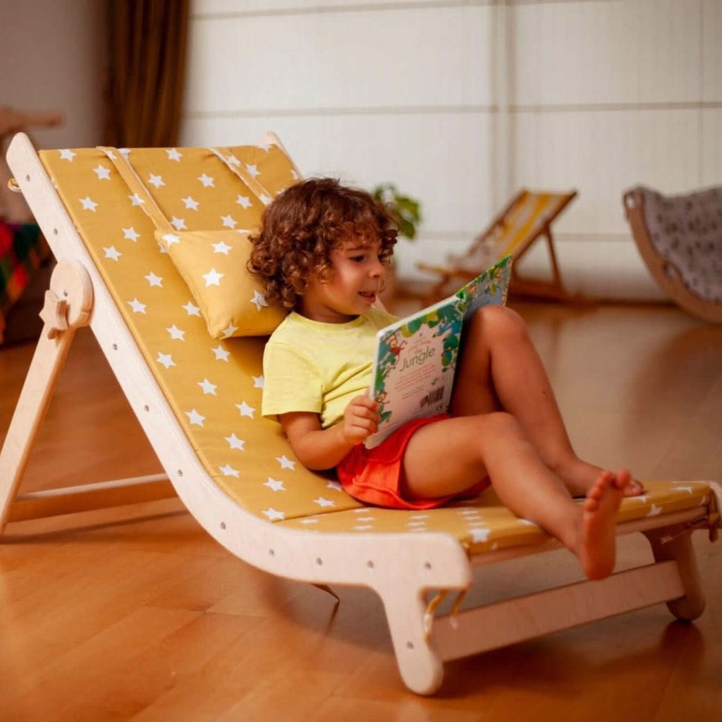 Adjustable Lounge Chair with Comfy Pad