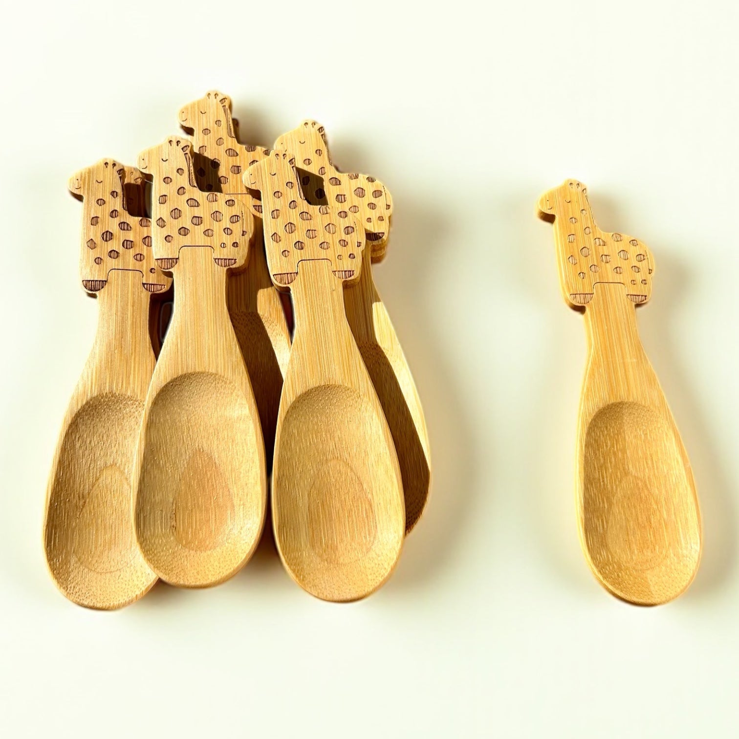 Bamboo Animal Kids Spoons