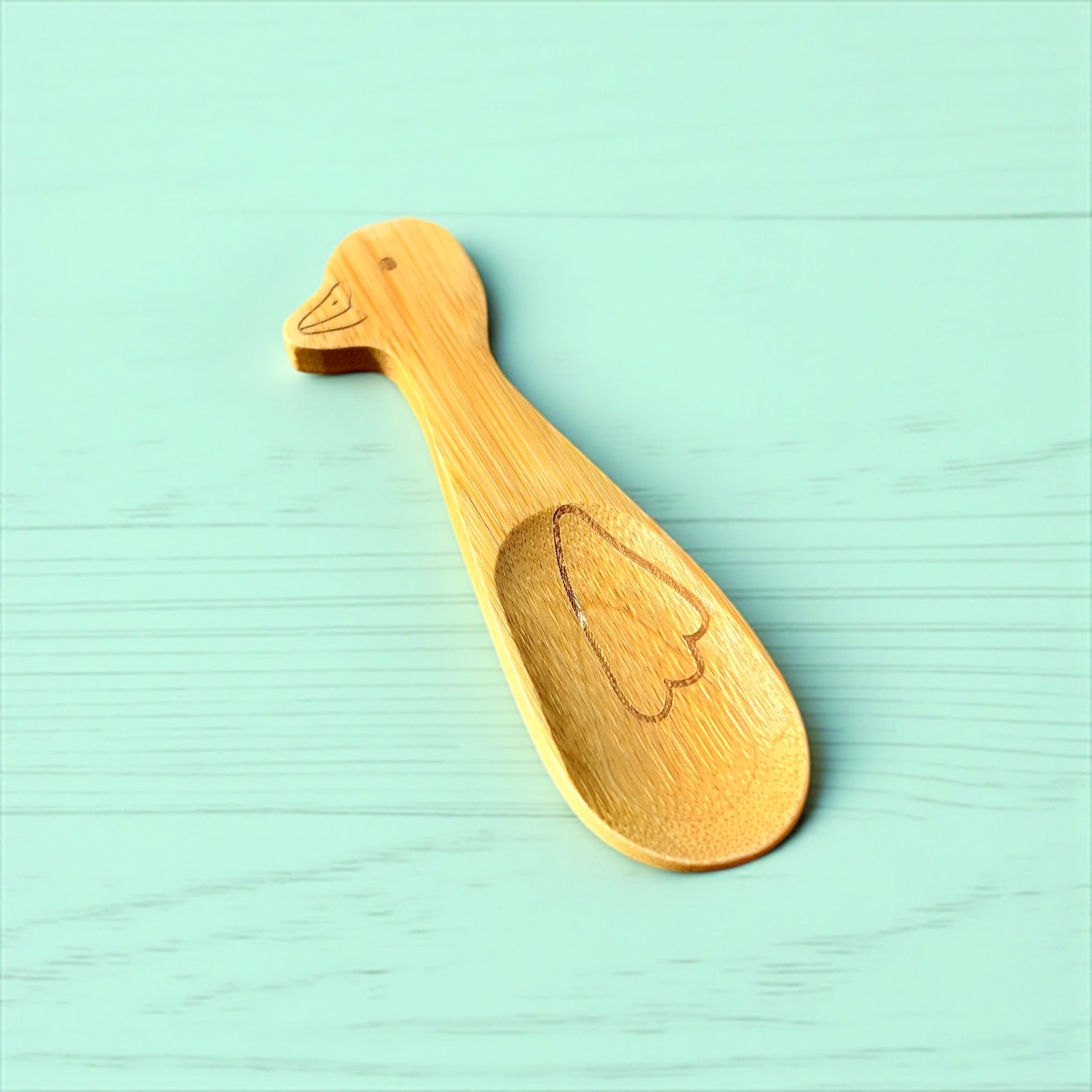 Bamboo Animal Kids Spoons
