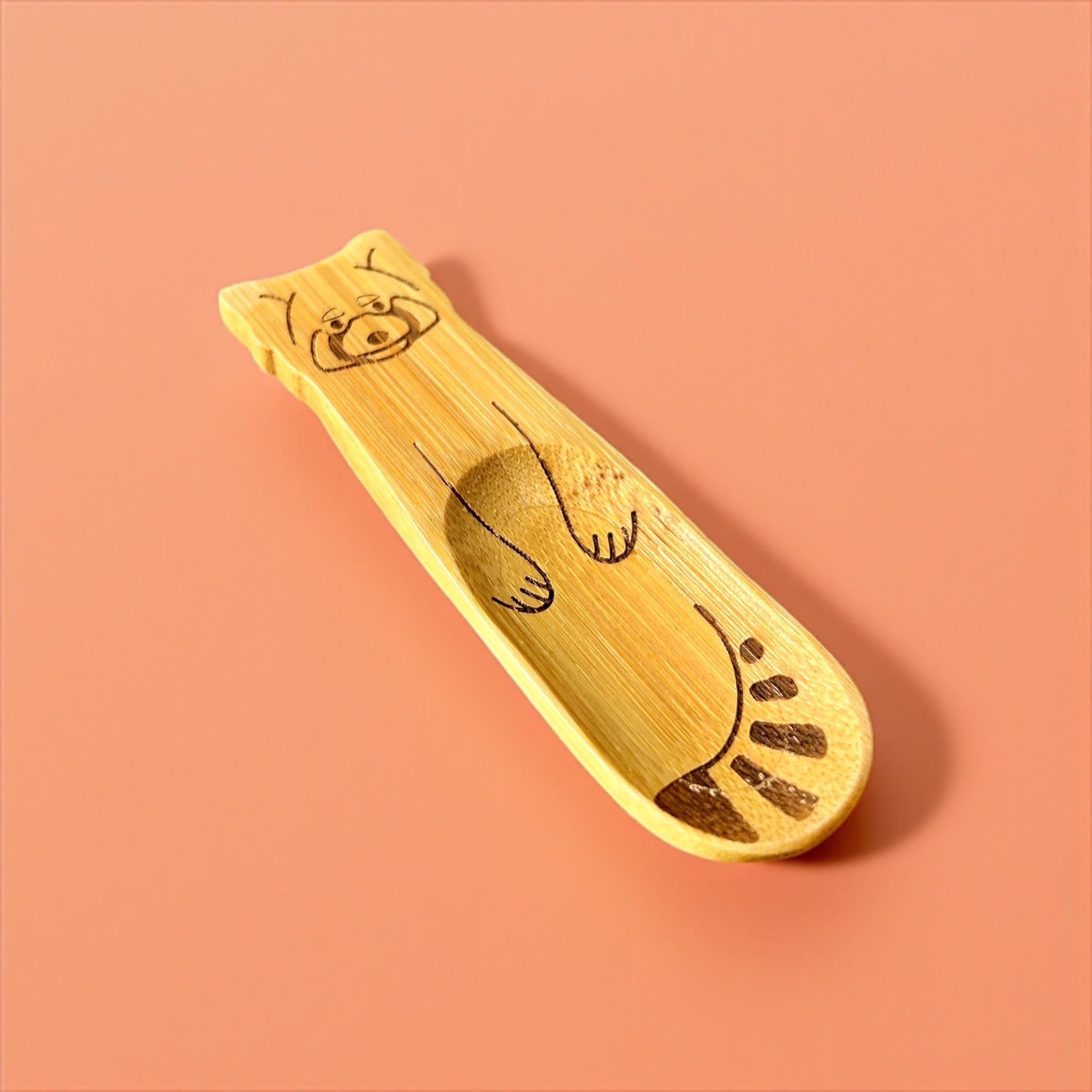 Bamboo Animal Kids Spoons