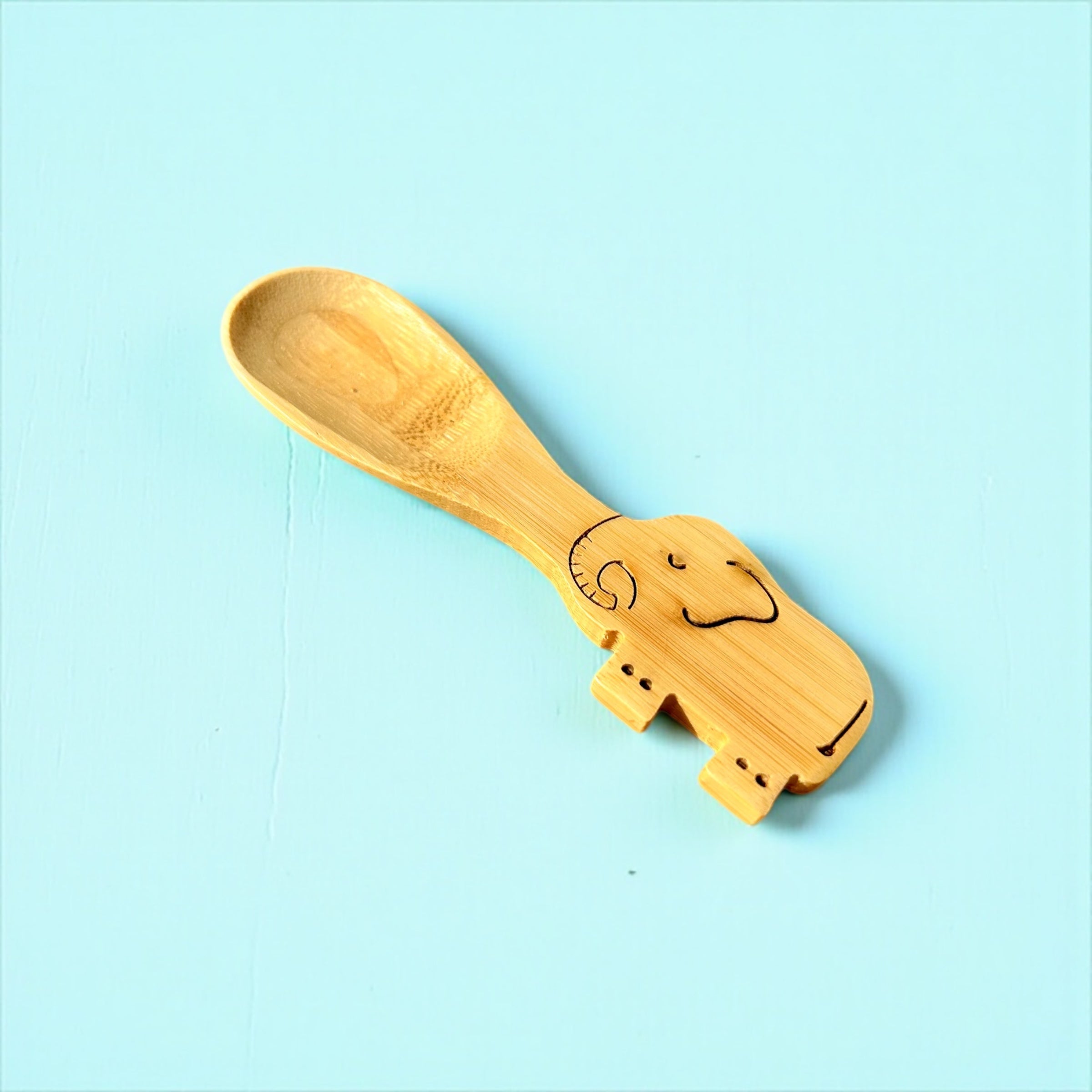 Bamboo Animal Kids Spoons