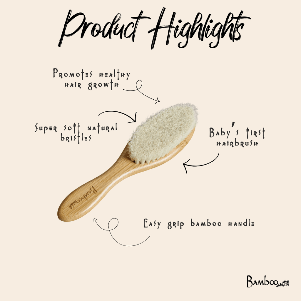 Bamboo Soft Goat Hair Brush