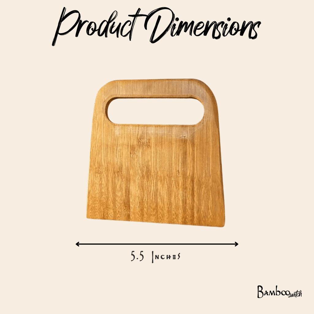 Bamboo Baking Bench & Dough Scraper