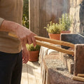 Bamboo Barbecue Grilling Tong 19"