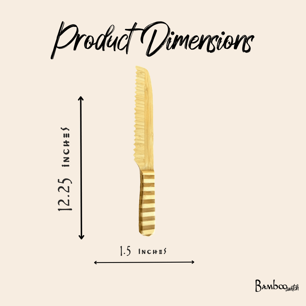 Bamboo Bread Knife