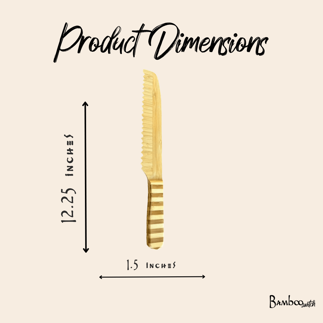 Bamboo Bread Knife