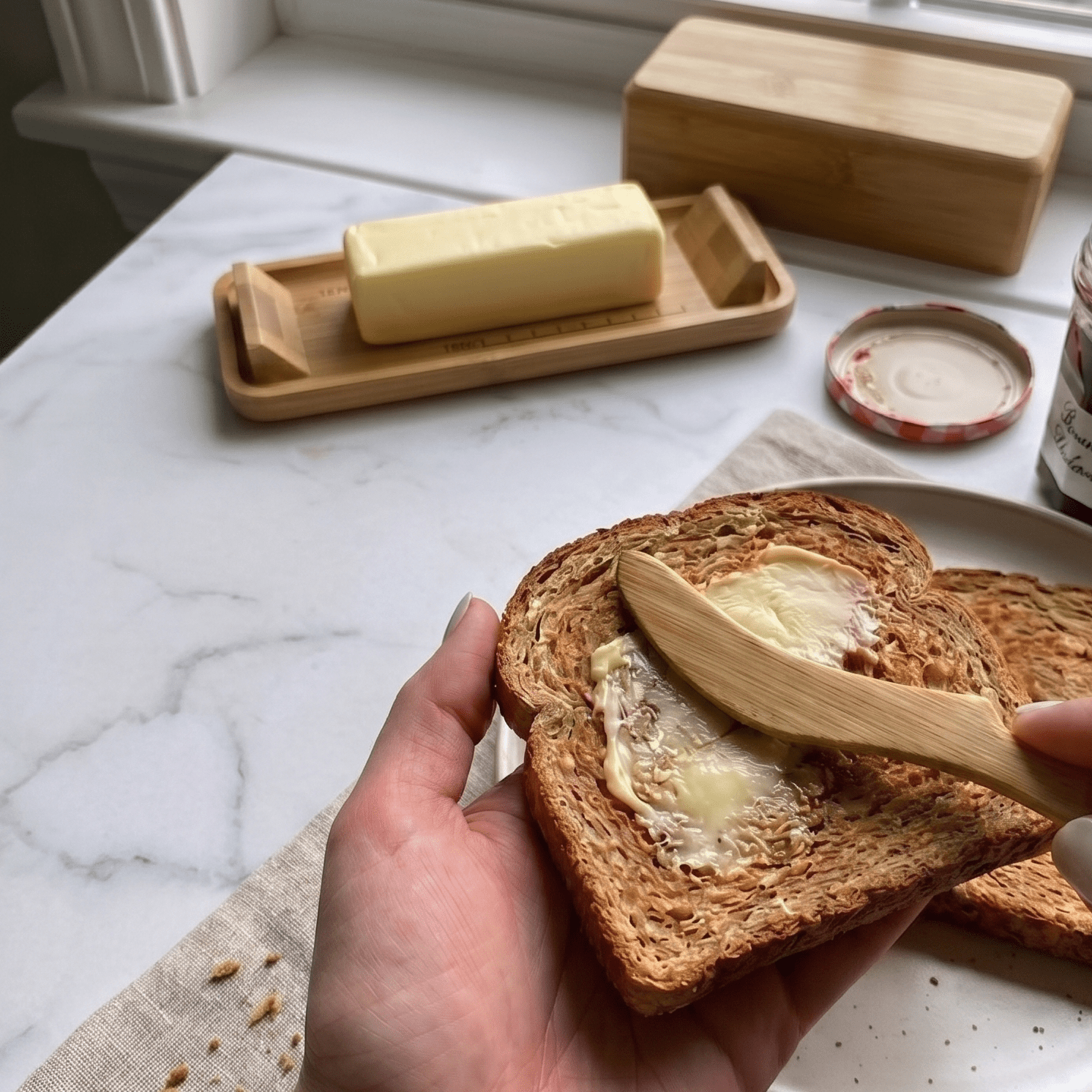 Bamboo Butter Dish