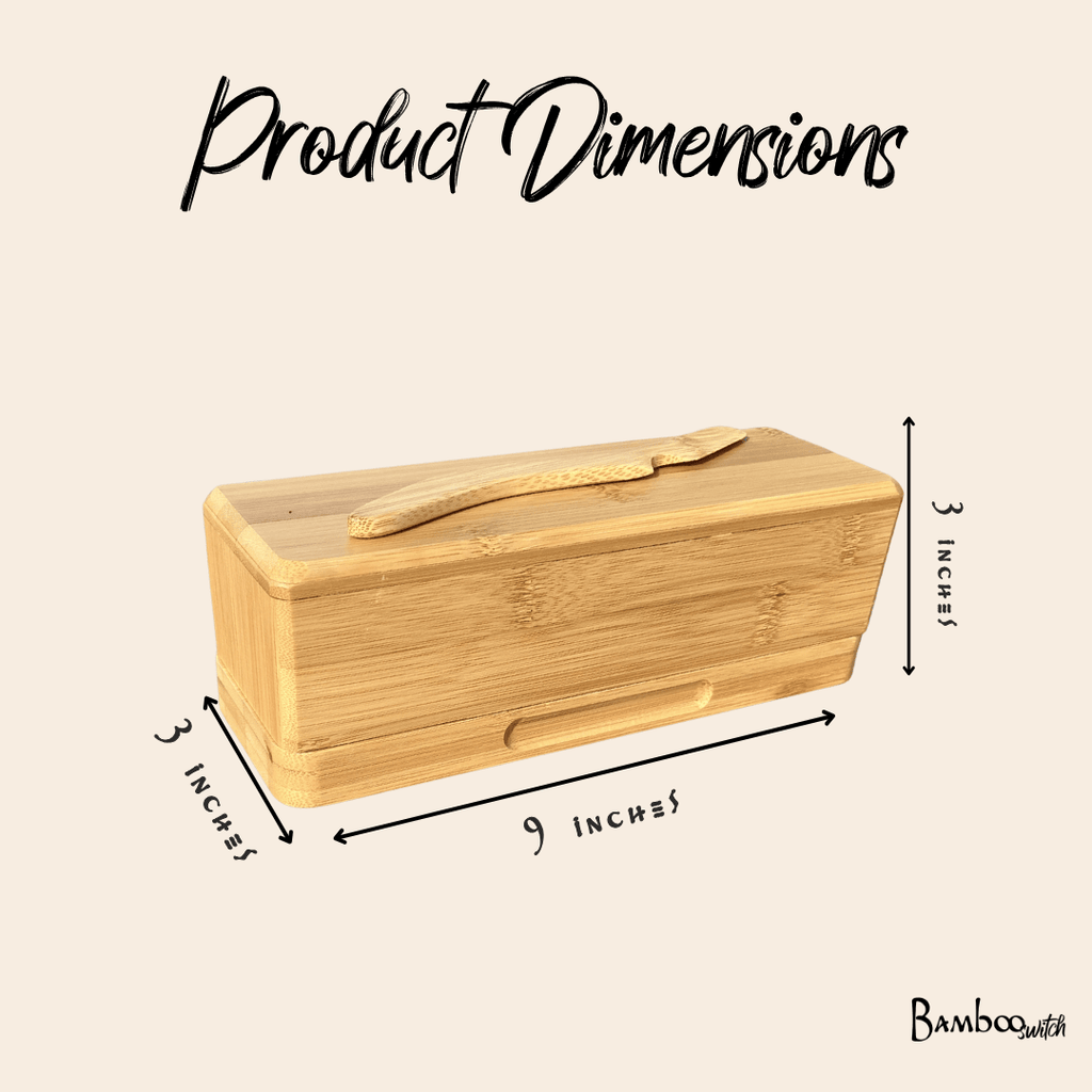 Bamboo Butter Dish