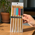 Bamboo Chopsticks | 5 Sets | Multicolor