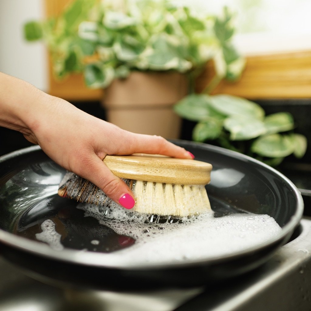 Bamboo Multipurpose Cleaning Brush | Sisal & Coconut Bristle