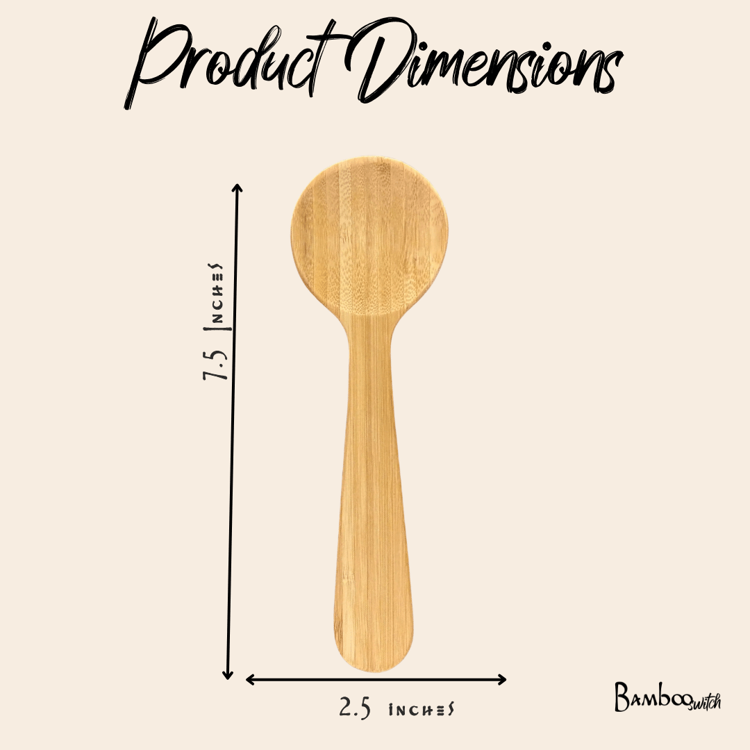Bamboo Coffee Clip Scoop