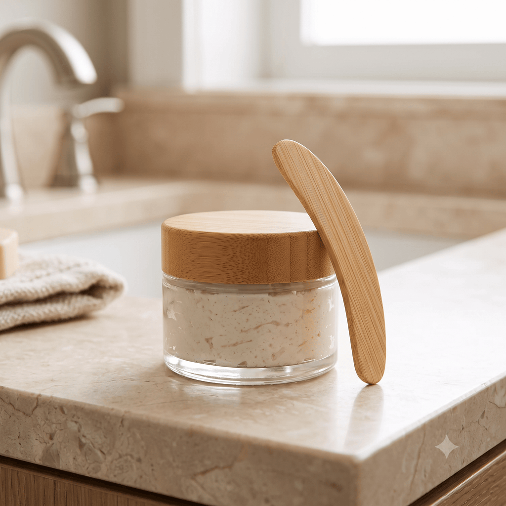 Bamboo Cream Applicator