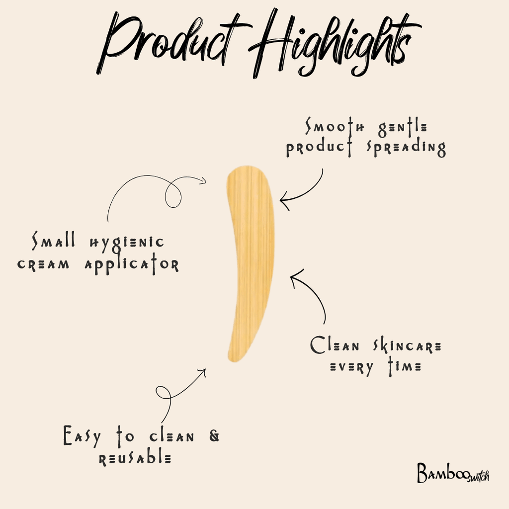 Bamboo Cream Applicator