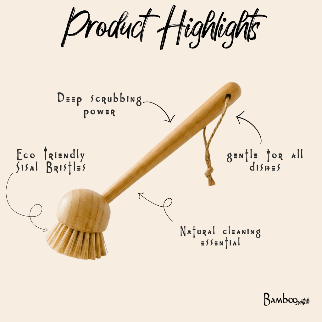 Bamboo Dish Brush