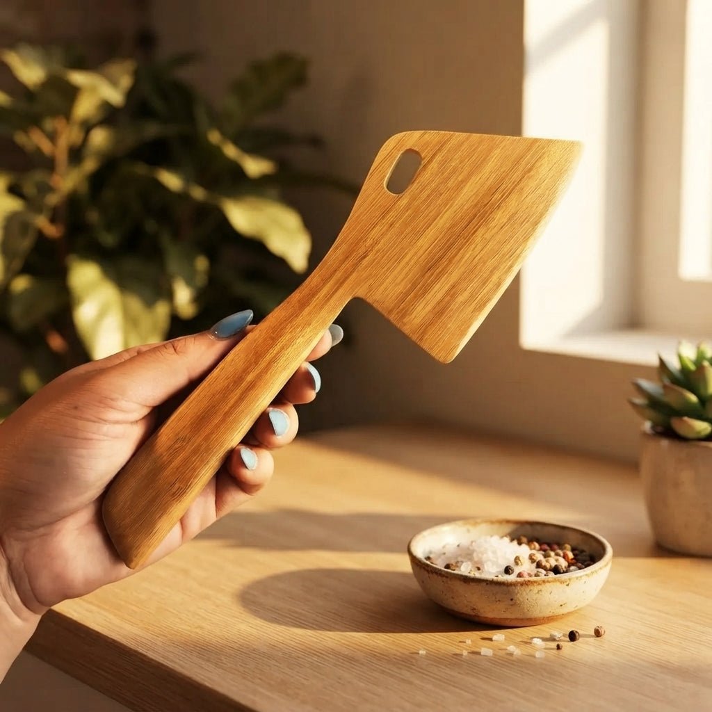 Bamboo Dough Scraper