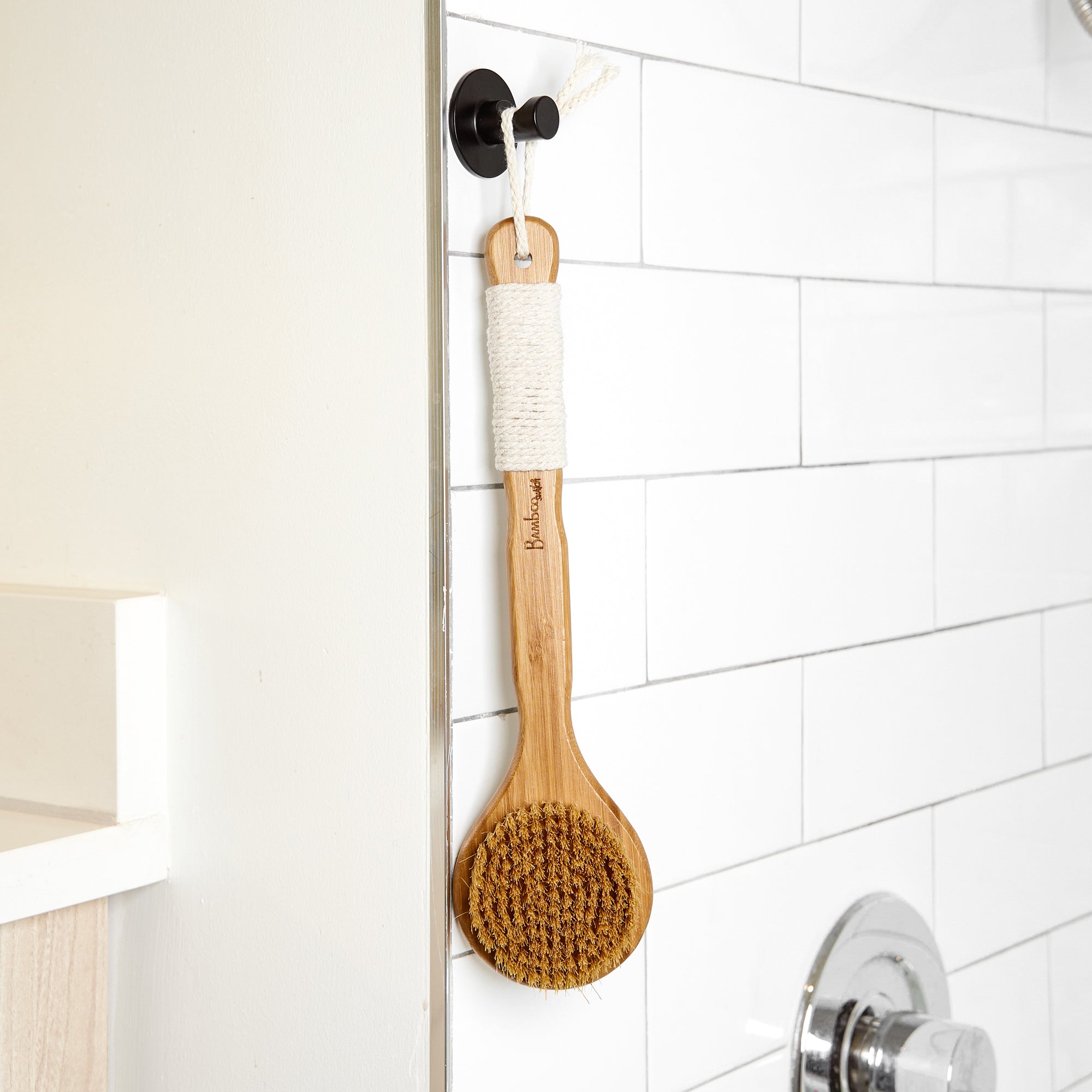 Bamboo Dry Brush | Sisal Bristles