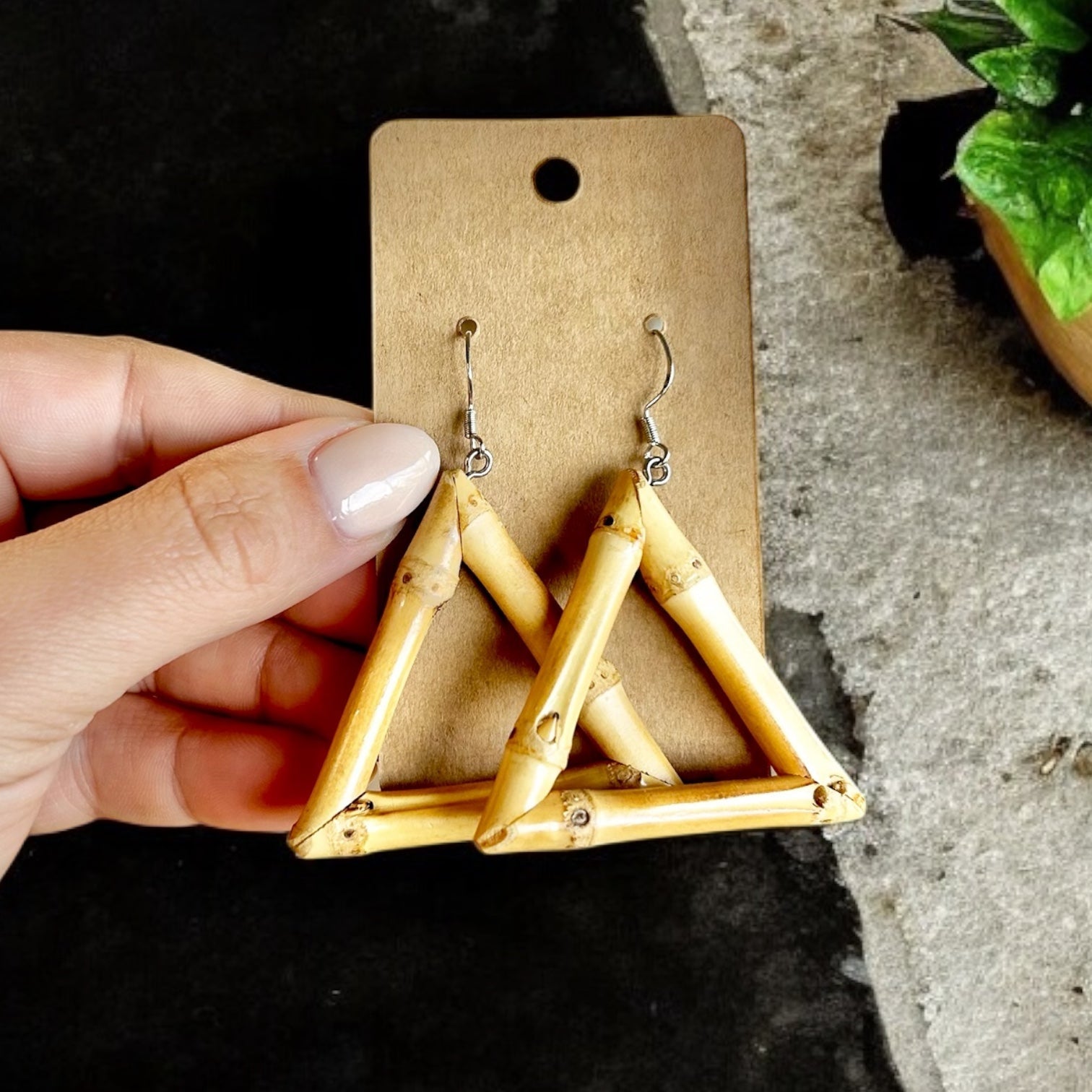 Bamboo Earrings | Set of 2