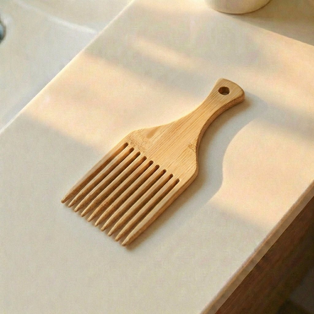 Bamboo Hair Pick