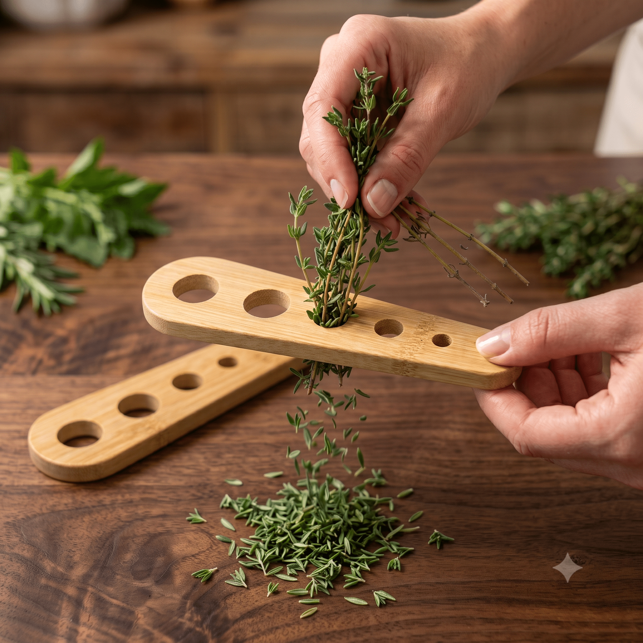 Bamboo Herb Stripper