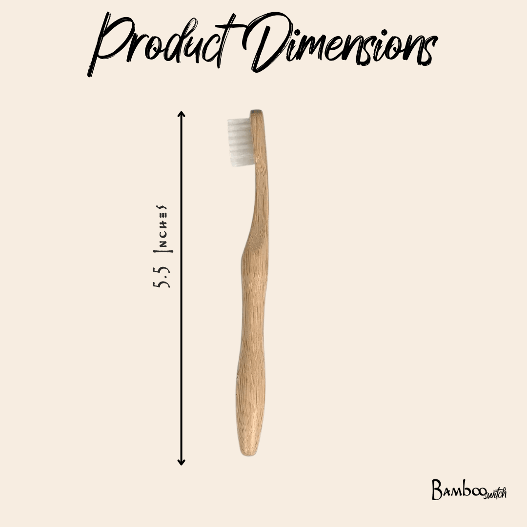 Bamboo Kids Toothbrush | Compostable Bristle
