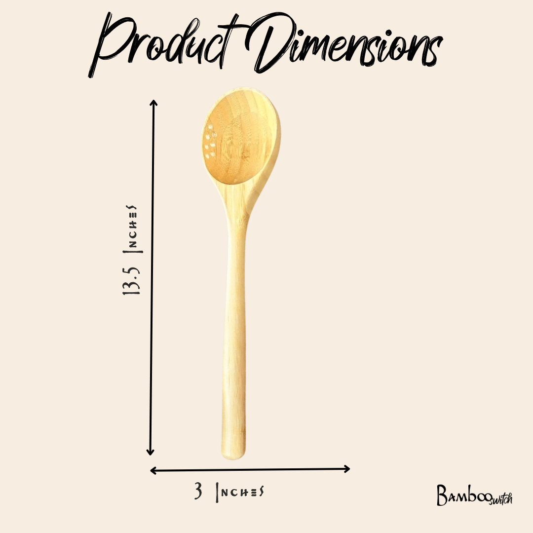 Bamboo Straining Ladle