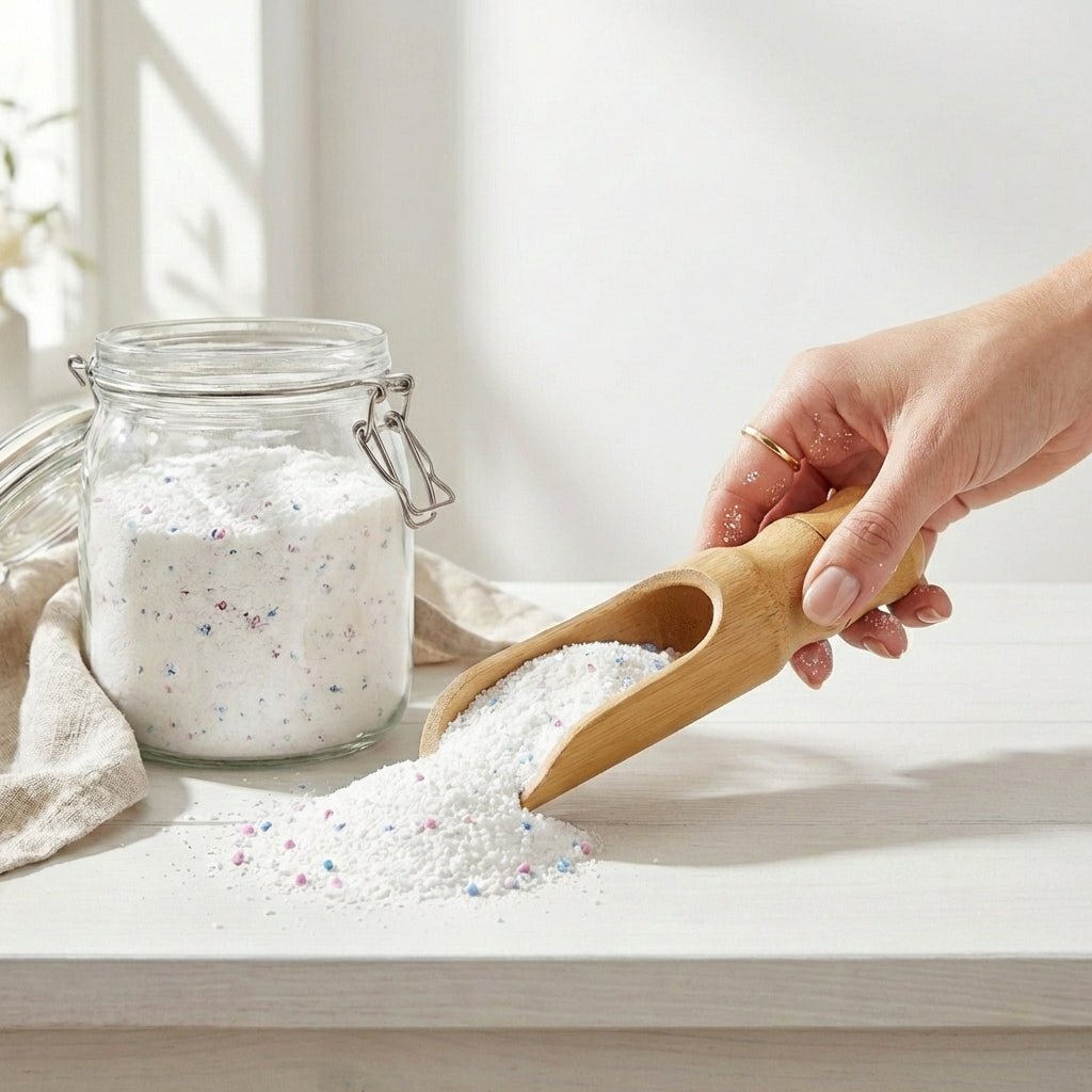 Bamboo Laundry Scoop | Wide Scoop