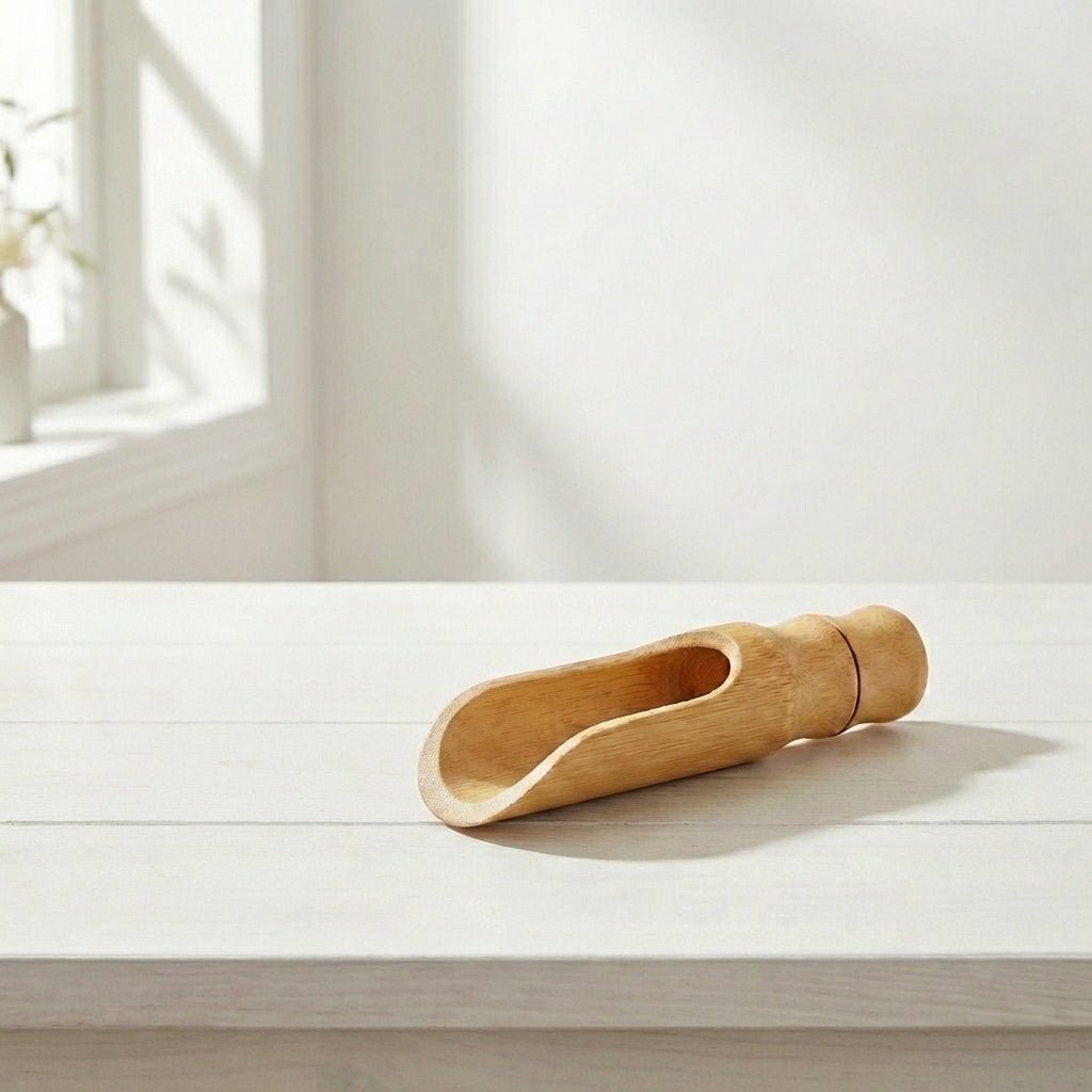 Bamboo Laundry Scoop | Wide Scoop