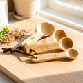 Bamboo Measuring Spoons Set
