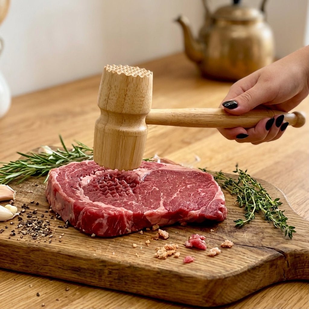 Bamboo Meat Tenderizer Mallet