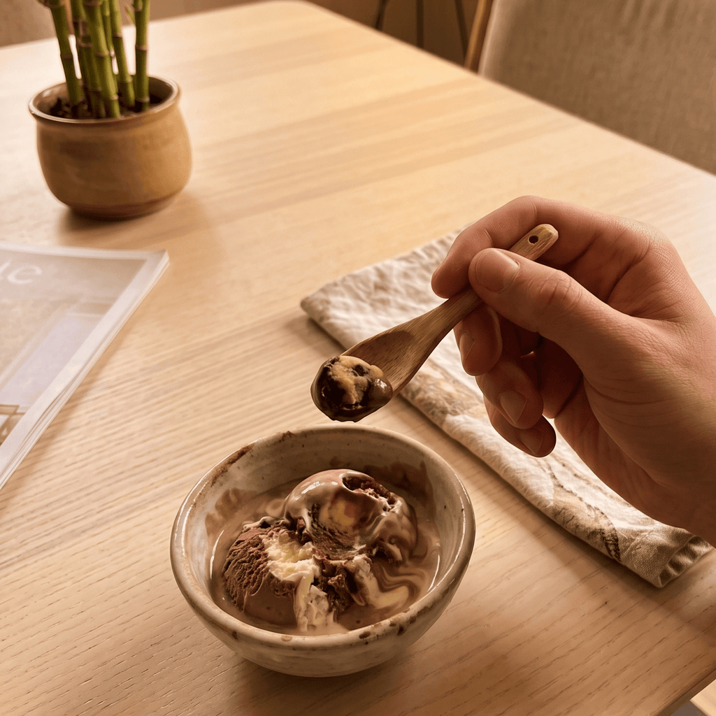 Bamboo Mini Spoon | Square