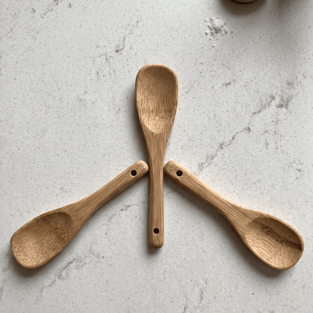 Bamboo Mini Spoon | Square