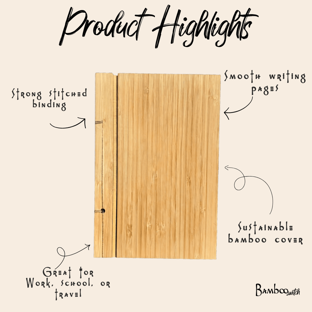 Bamboo Notebook | With Bamboo Paper