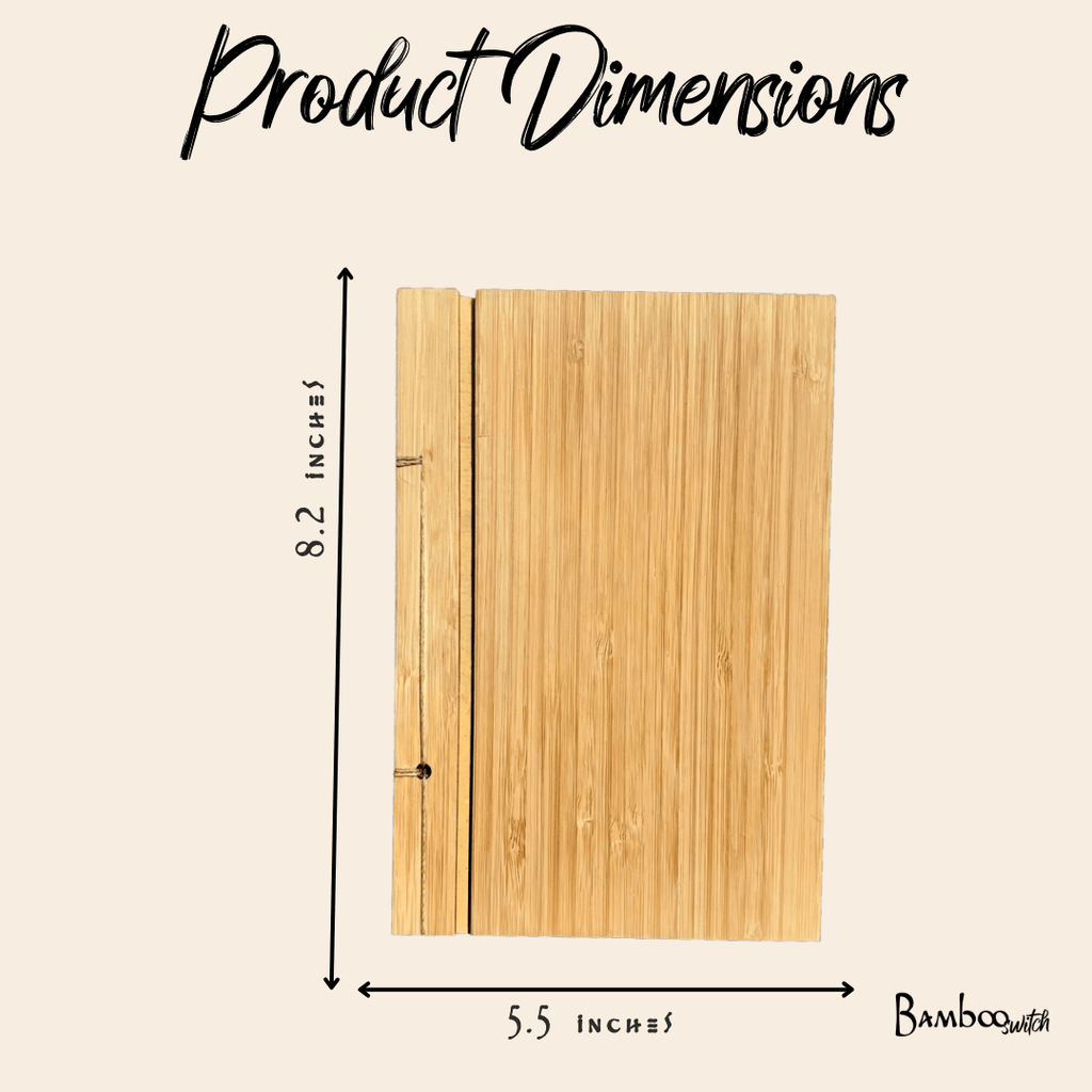 Bamboo Notebook | With Bamboo Paper