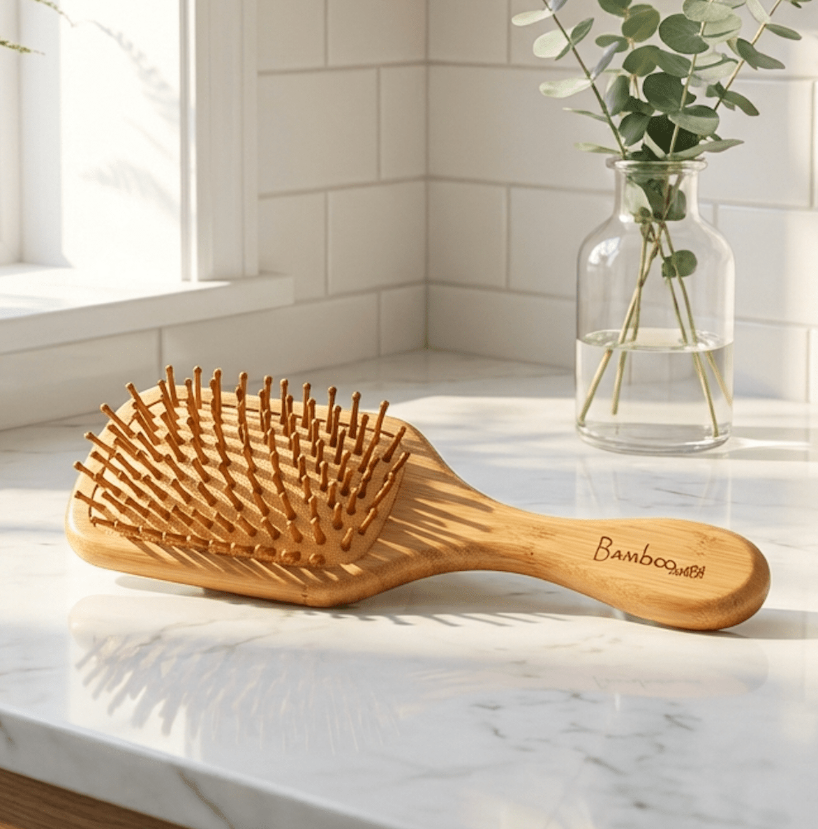 Bamboo Paddle Hair Brush | Kids