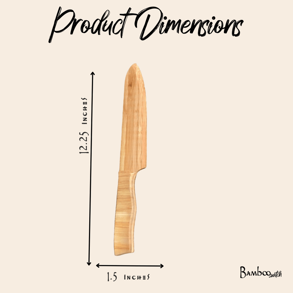 Bamboo Pastry Knife