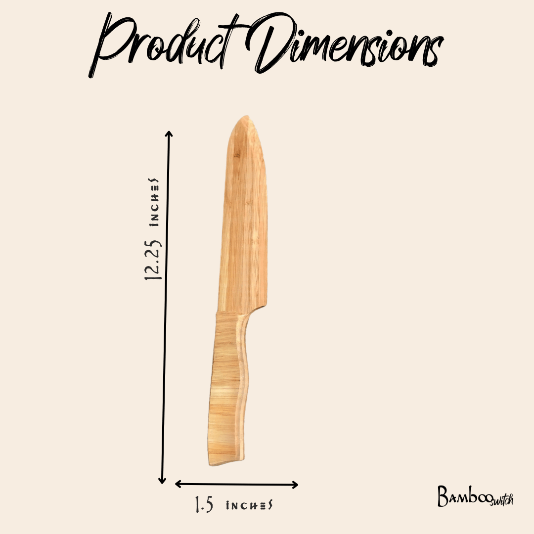 Bamboo Pastry Knife