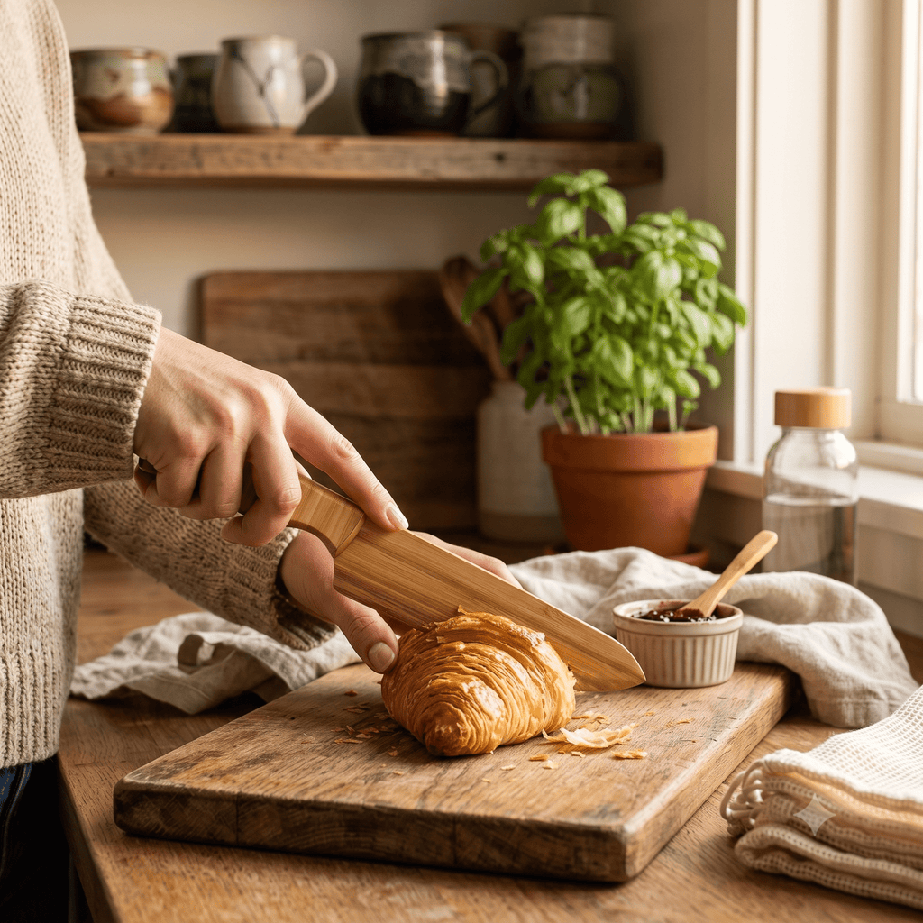 Bamboo Pastry Knife