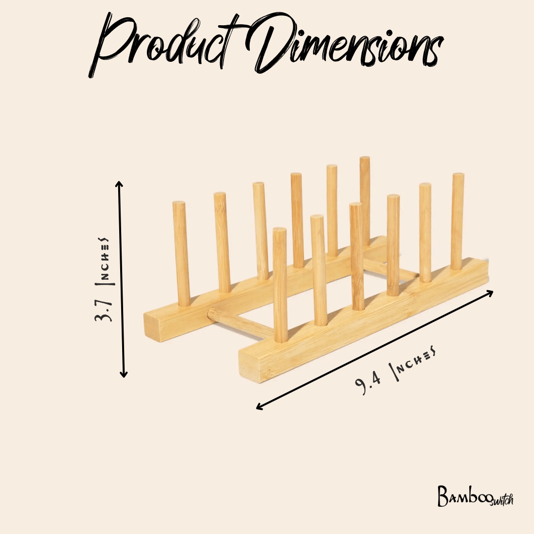 Bamboo Pegged Drying Rack