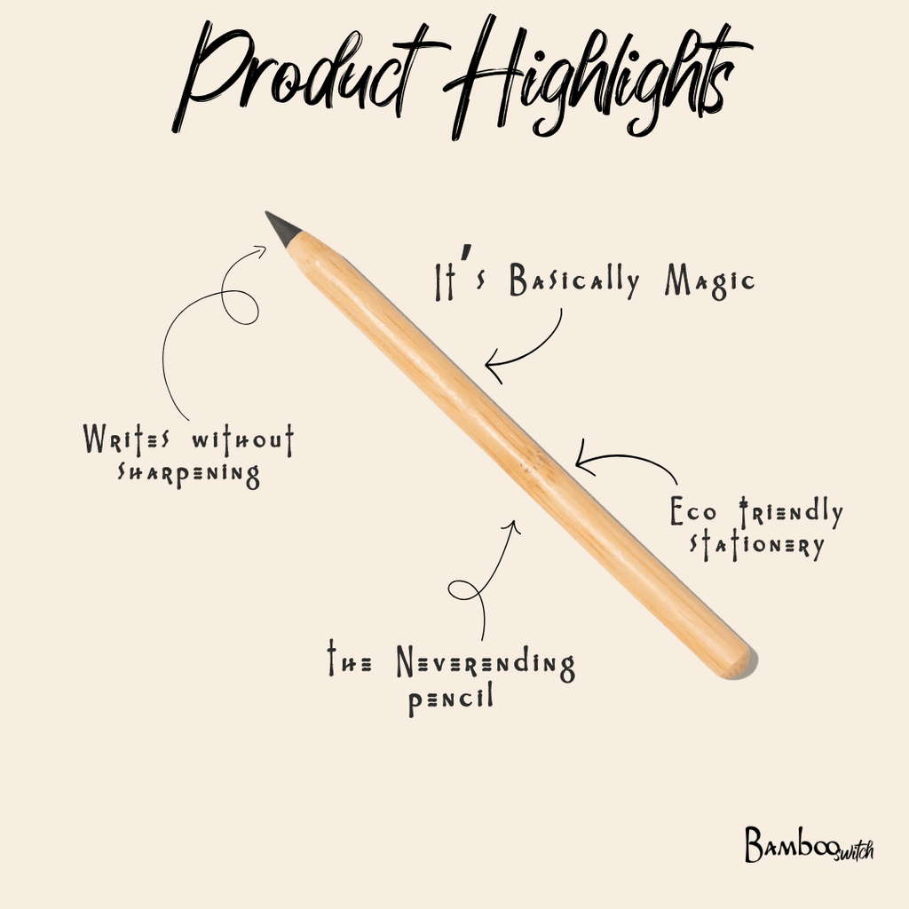Bamboo Pencil | Never Ending