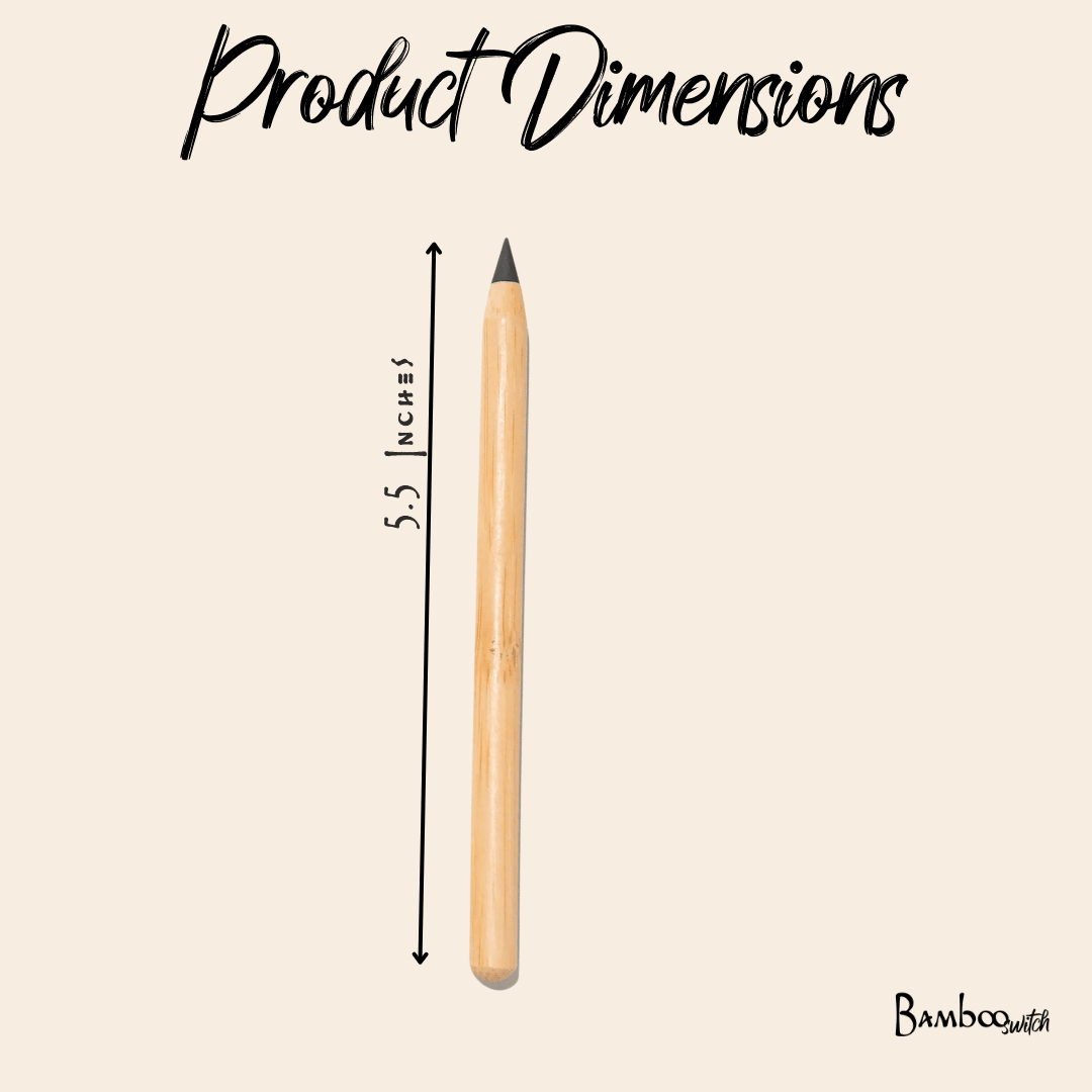 Bamboo Pencil | Never Ending