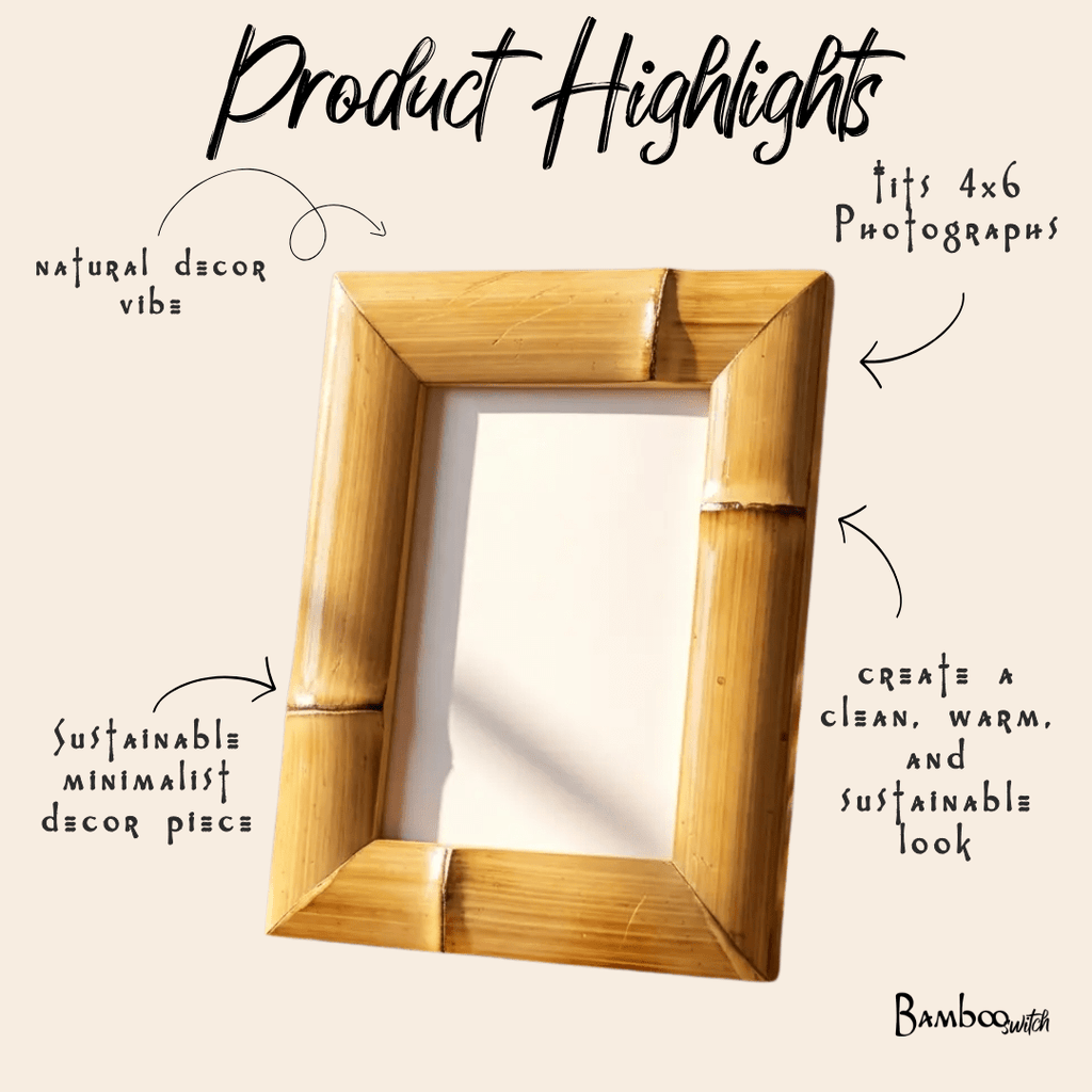 Bamboo Photo Frame | 4x6
