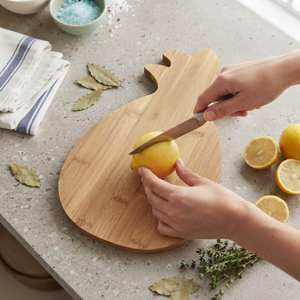 Bamboo Pineapple Cutting Board