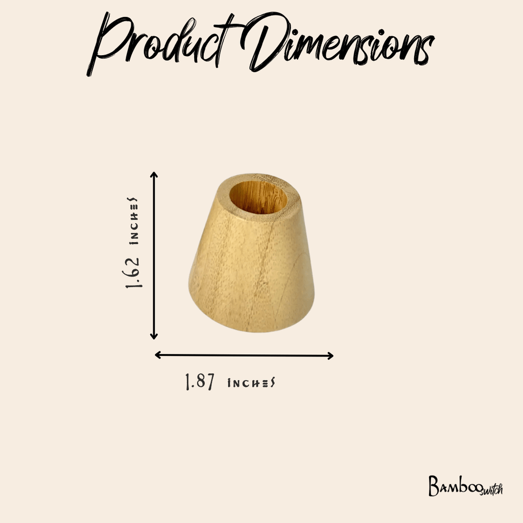 Bamboo Razor Holder