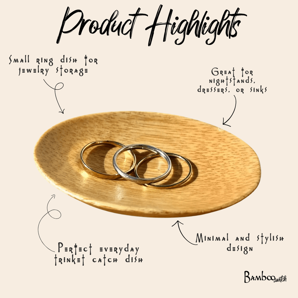 Bamboo Ring Dish