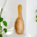 Bamboo Rounded Hair Brush | Classic Handle