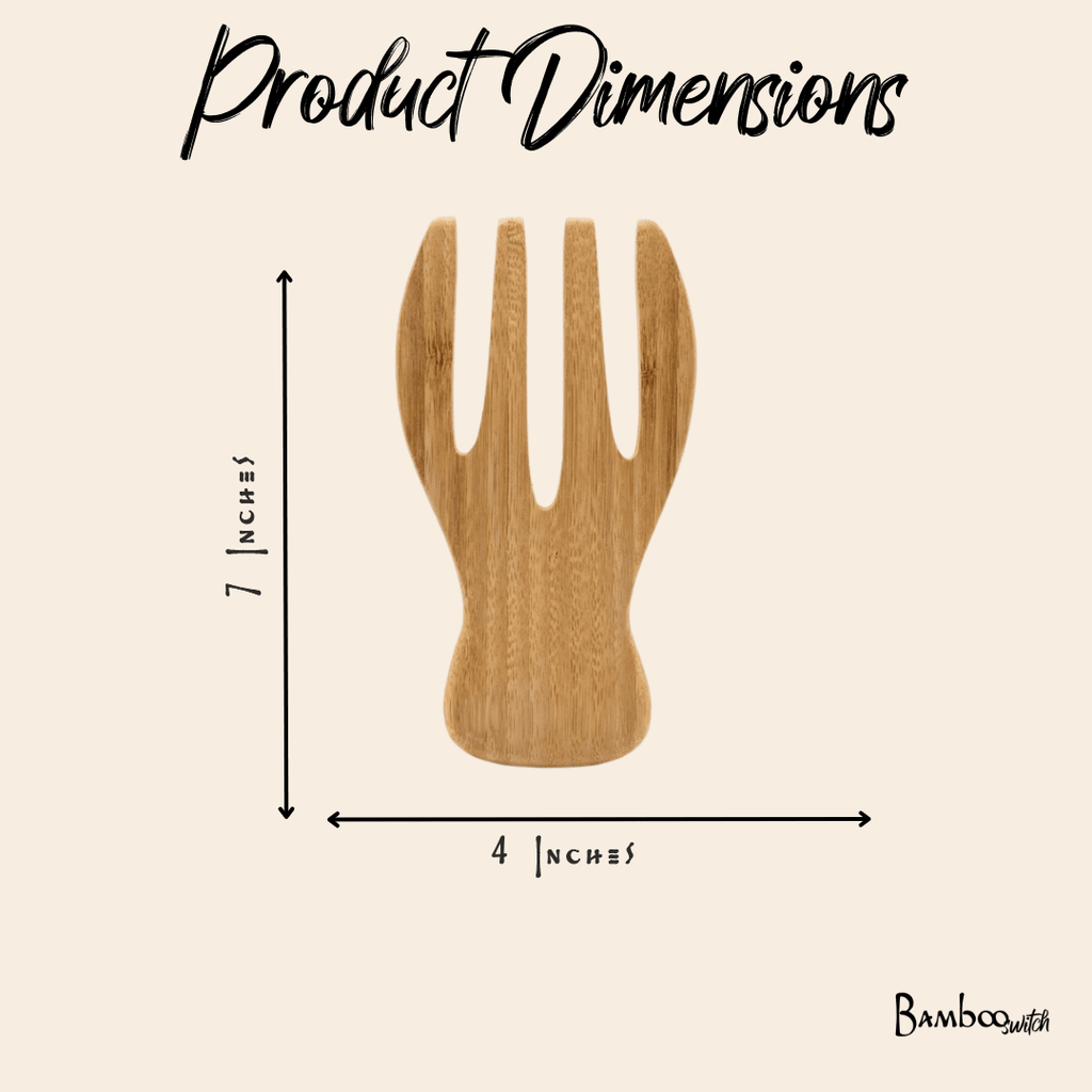 Bamboo Salad Hands | Set of 2