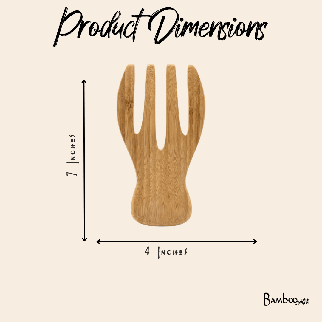 Bamboo Salad Hands | Set of 2